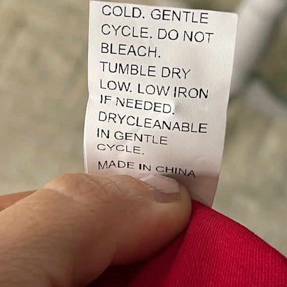 SHEIN EUC XS Burgandy/Red Scallop Short Off Shoulder Dress - Picture 13 of 14